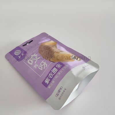 kupować Zamknięta zamka Mylar Stand Up Bag Food Packaging Plastic Zipper For Nuts Snack online manufacture
