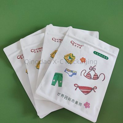 kupować Ośpieszone opakowania z papieru bawełnianego z zamkiem 10 kolorystycznym drukiem online manufacture