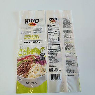 Elastyczna torba z tylnym uszczelnieniem przekąski żywność łatwo łza odporna na wilgoć poduszka z tworzyw sztucznych torba Mylar