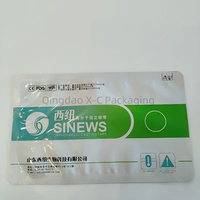 Drukowanie na zamówienie Torba z trzema stronami z zamkniętą torebką Folia aluminiowa Mylar For Medicine
