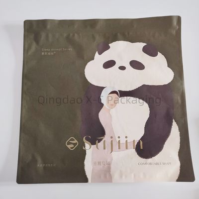 Personalized Brown Kraft Paper Bag In Roll Custom Logo Drukowane do noszenia