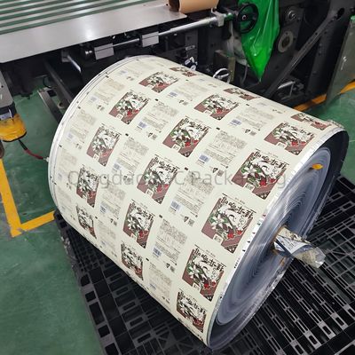 Produkty spożywcze opakowania laminowane film rolkowy druk na zamówienie opakowania z folii sztucznej
